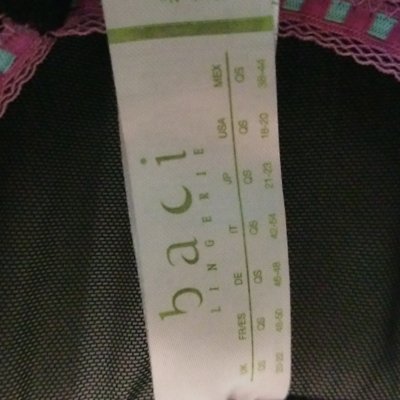 Black and purple nighty/camisole - Picture 2 of 2